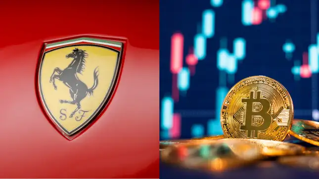 Buy Ferrari with Bitcoin And Ether