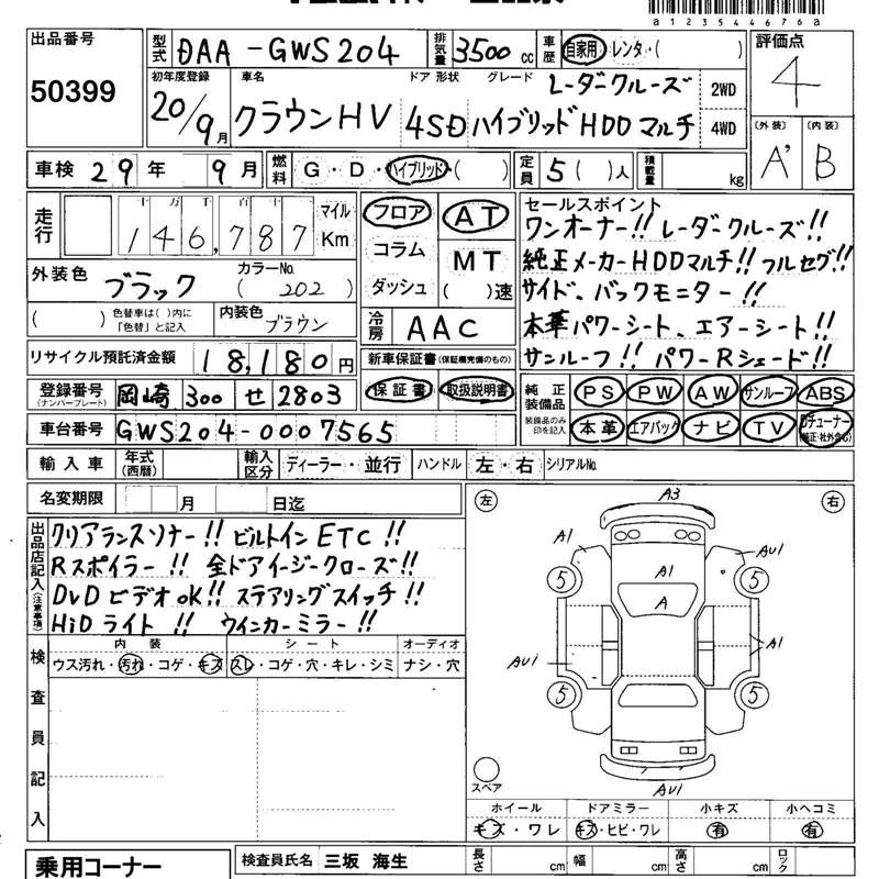 Japanese Auction Houses - How They Grade Vehicles 1 image
